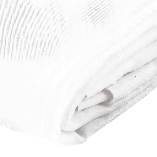 מפת שולחן יוקרתית ז'קארד לבן 150x260 ס"מ Lorra – ורדינון