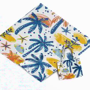 מגבת חוף זוגית ממותגת - מתנה מושלמת לבני זוג