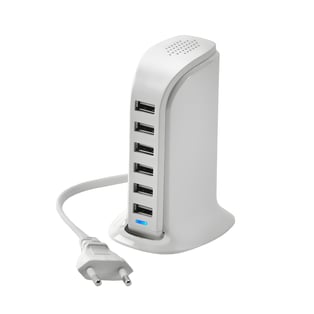 מרכזיית USB מהירה עם 6 יציאות - דגם לונדון