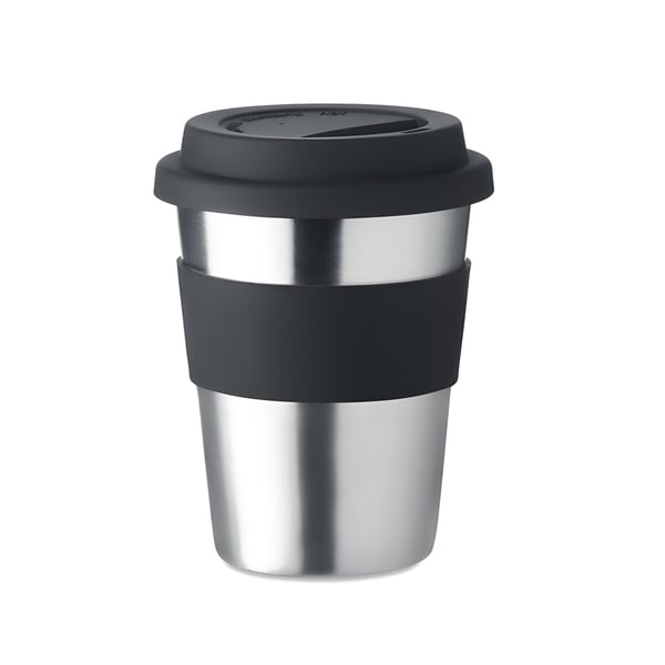 Stainless Steel Tumbler with Silicone Lid