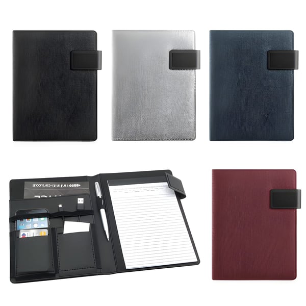 Innovative High-Tech Notebook A5 with Advertising Space