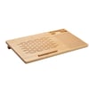 Bamboo Laptop Stand with Cork Mouse Pad