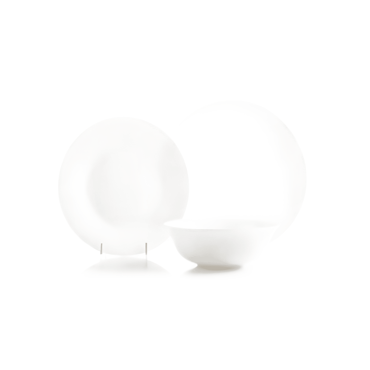 סט כלים לאוכל מינימליסטי מפורצלן