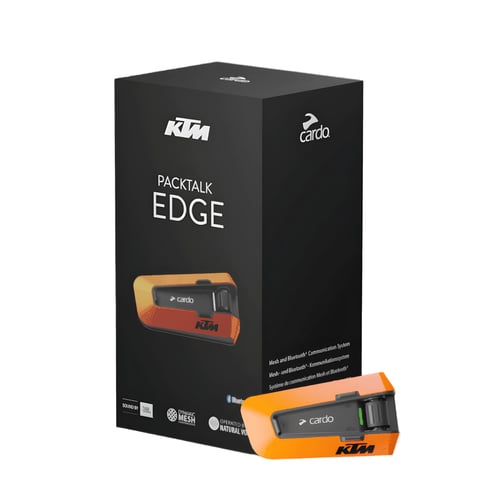 KTM Packtalk EDGE דיבורית Bluetooth לקסדה מבית CARDO